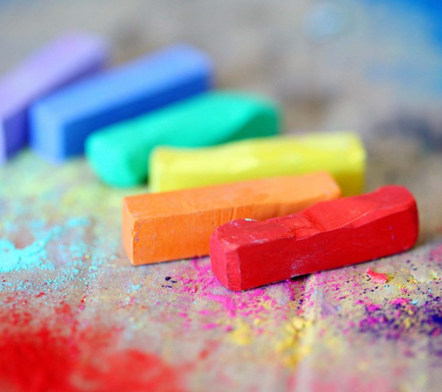 Colourful Crayons